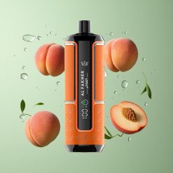 Al Fakher Crown Bar 15K Hypermax 15000 Puffs vape rendelés Magyarország - Peach Ice