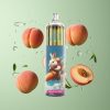 JNR Rocket-X 12400 Puffs Disposable Vape Peach Ice – vape rendelés Magyarország, Adjustable Airflow, RGB lights, 1.2ohm Mesh Coil, 850mAh, 25ml, Type-C, 0%/2%/5%