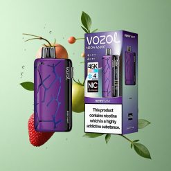 Vozol Neon 45k 45000 Puffs Disposable Vape - Berry Mint, vape rendelés Magyarország